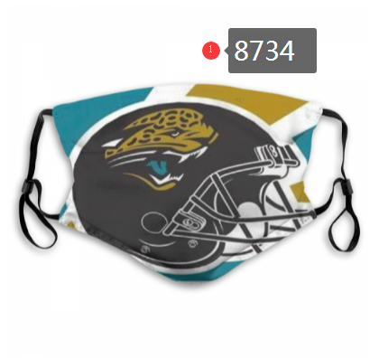 NFL 2020 Jacksonville Jaguars Dust mask with filter->nfl dust mask->Sports Accessory
